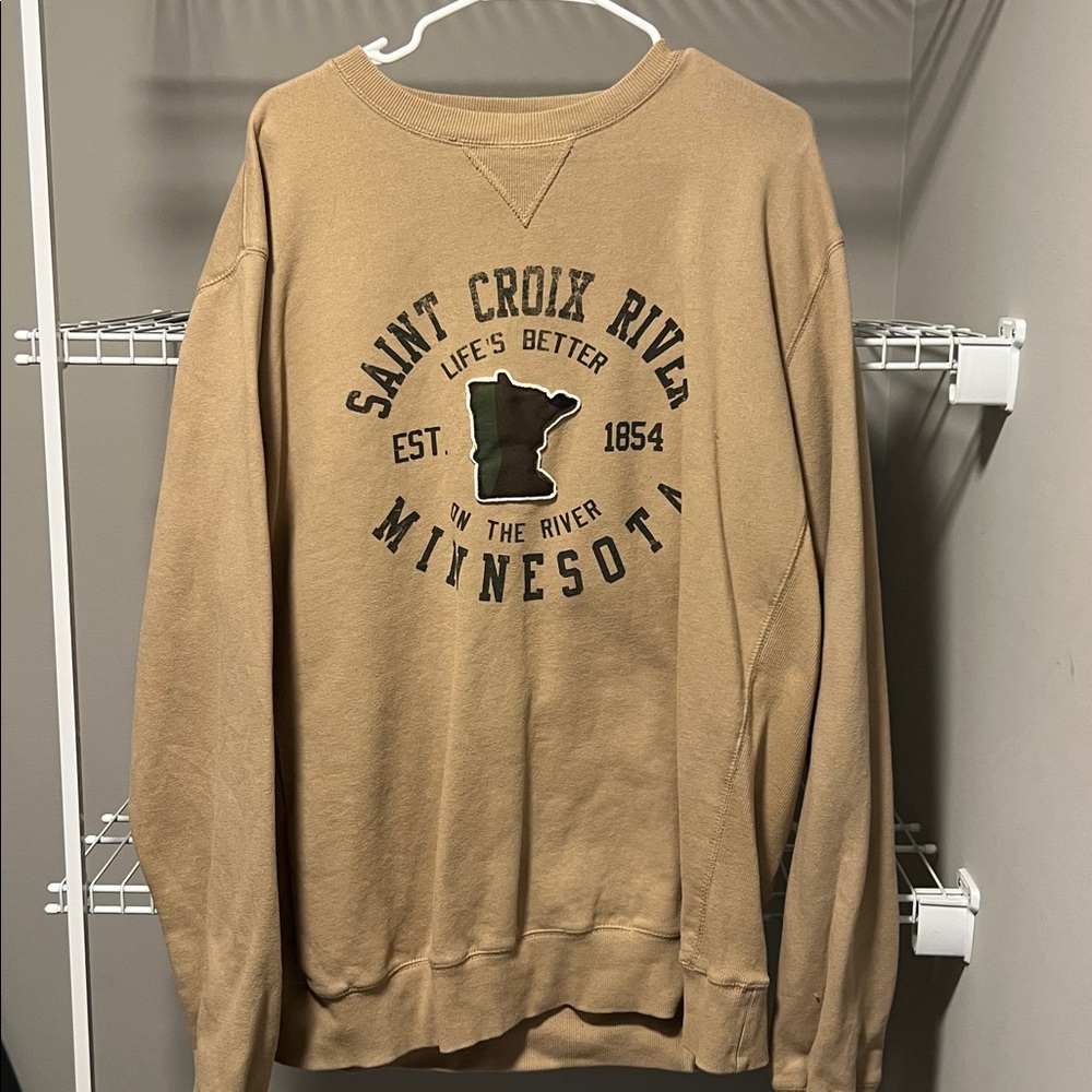 Blue 84 Tan Minnesota Sweatshirt